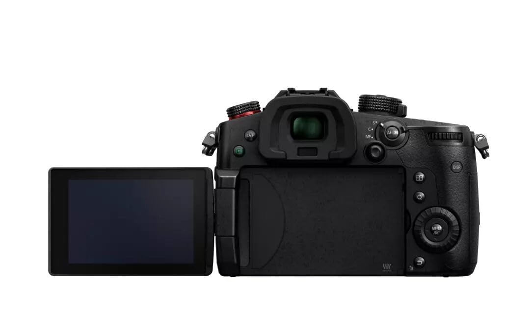 Panasonic Lumix GH5M2 | Appareil photo Hybride Expert (Capteur 4/3 20.3MP, Double stab., Écran orient. tact., AF DFD 225 Zones, C4K 60p/4:2:2 10bit, Live Stream., Tropicalisé) Noir – Version Française