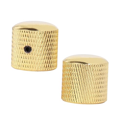 ULDIGI Tone Control Knobs for Guitar 2pcs Bass Bronze Volume Knobs Volume Control