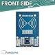 Funduino RFID-Kit für Arduino, Raspberry Pi - RFID Starter-Set mit Lesegerät (Reader), Chip und Steckkarte, 13.56 MHz, SPI-Schnittstelle - 1 Stück