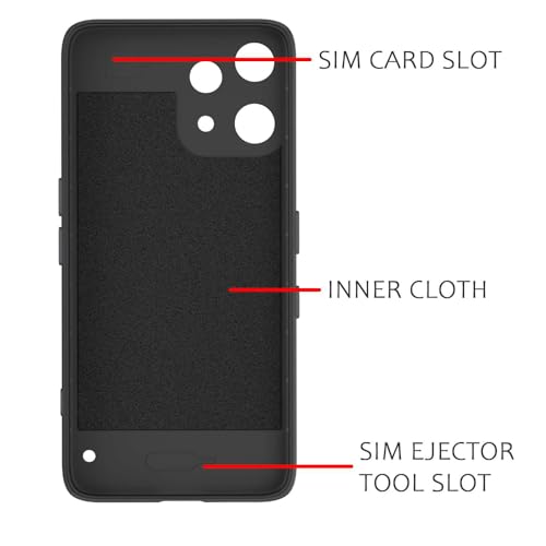 Image of Shockproof Case Compatible with Nothing Phone (3a) Lite 5G | Full Camera Protection | TPU Flexible Back Cover for Nothing Phone (3a) Lite 5G (Graphite Grey)