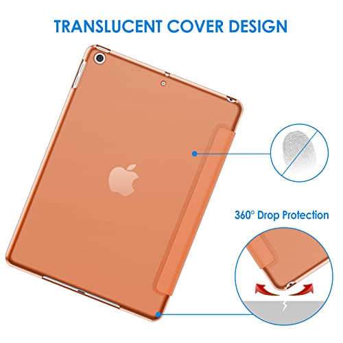 Image of JETech Case for iPad (9.7-Inch, 2018 /2017 Model, 6th /5th Generation), Smart Cover Auto Wake /Sleep (Papaya)