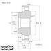 HHIP 3900-3315 Backplate for 6