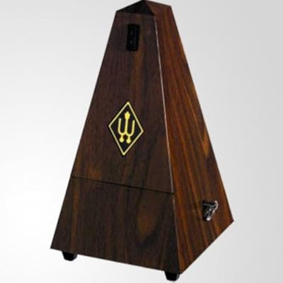 METRONOMO PLASTICO PIRAMIDE - Wittner (845131) (Sistem Malzel) (Sin Campana) (Color Nogal)