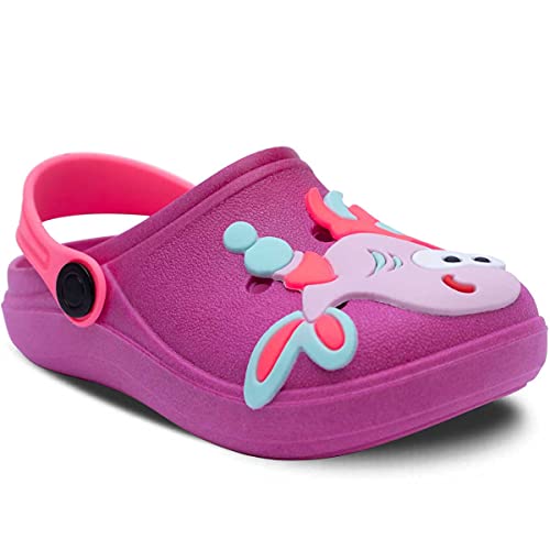 Babuche Infantil Menina Peixe 12.30 (Rosa Pink, 25/26)