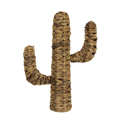 Home Gadgets Figura Decorativa Cactus Mimbre 46 cm