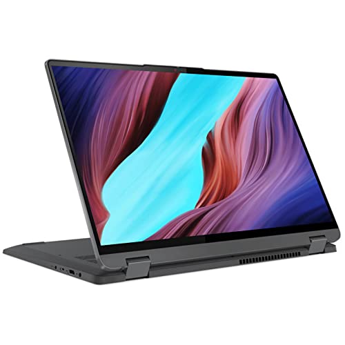 Image of Lenovo 2023 IdeaPad Flex 5 16 inch 2.5K WQXGA (2560 x 1600) 2-in-1 Touchscreen Laptop - 12th Gen Intel Core i7-1255U 16GB RAM 1TB SSD - Backlit KB, Fingerprint, WiFi 6,Windows 11 Home, Storm Grey