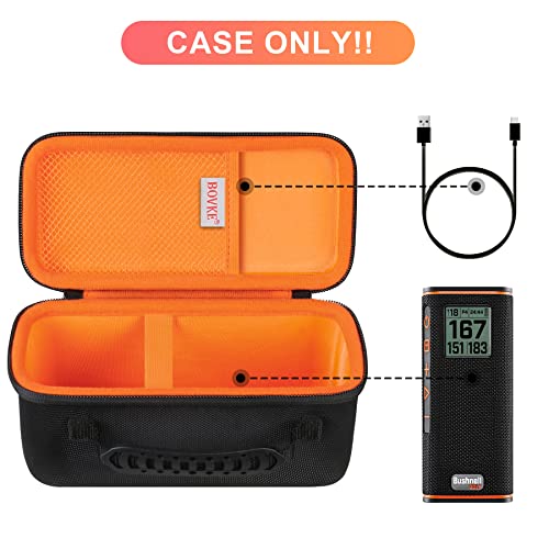 Funda para Bushnell Wingman View rígida con interior suave y bolsillo de malla extra para cables 2