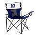 Logo Brands NCAA Duke Blue Devils Elite Chair, Unisex Adult Chair with Two Cup Holder, One Size, Team Color