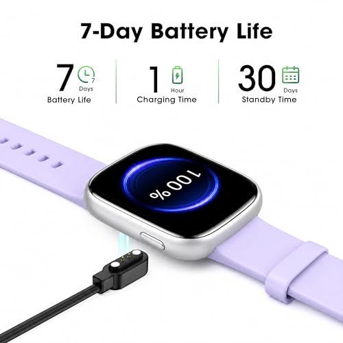 Image of LIVIKEY Fitness Tracker Watch with Heart Rate Monitor, Activity Tracker with Pedometer, Sleep Monitor, Calories & Step Counter, IP68 Waterproof Smart Watches for Women Men Fitness Watch for Sports