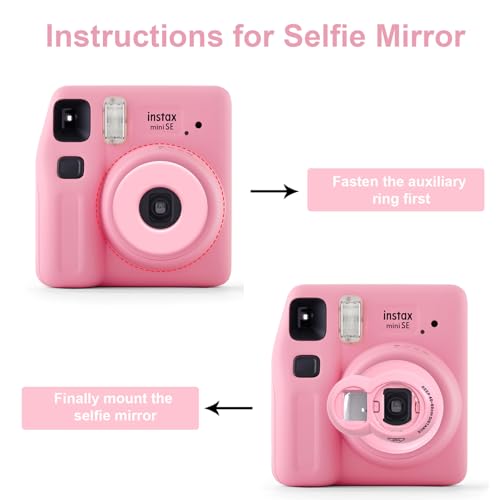 Accesorios para Fujifilm Instax Mini SE Estuche Rosa miniatura 4
