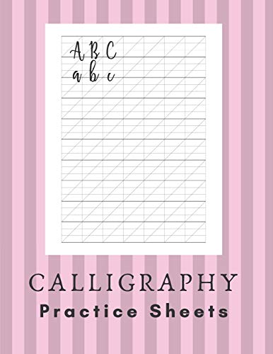 Calligraphy Practice Sheets: Calligraphy Book Practice - 160 sheet pad image 3