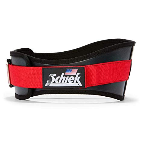 Schiek 3006 Power Lifting Belt (Red, X-Small)