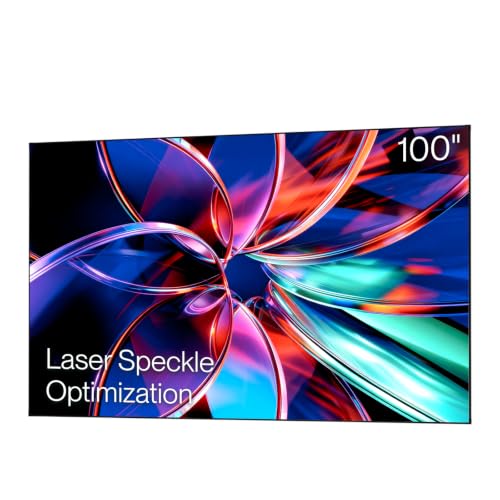 Image of AWOL Valerion 100 inch PureVision Fixed Frame Projector Screen, Laser Speckle Reduction, PET Matte Screen, 4K /8K UHD Ready, True Color with 1.0 Gain, 170 Wide Viewing Angle, Long Throw & UST Compatible