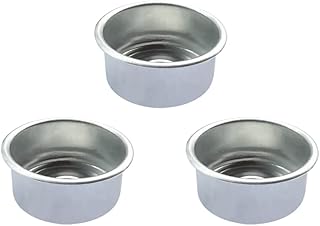 20 Pcs Aluminium Candle Cups Holders Candlestick Liners Inserts Holders Tea Light Case Containers for Lamp or Candle Making