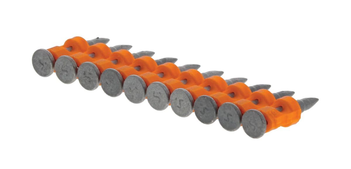 Chiodi per Sparachiodi Chiodatrice a Gas Pulsa 27P 40P 65 Alta Durezza Calcestruzzo Acciaio Guide Cartongesso (HC6-15 (15mm), 500 pz scatola)
