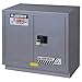 Justrite 883000 18 Gauge Steel 2 Door Manual Under Fume Hood Flammables Safety Storage Cabinet, 19 Gallon Capacity, 30" Width x 35-3/4" Height x 21-5/8" Depth, Yellow