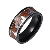 ✔ Estilo: acero de titanio de estilo americano con anillo luminoso/música/animal. Embalaje: 1 anillo + bolsa de terciopelo + caja de regalo