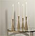 LampLust Taper Candles Battery Operated, 10 Inch, 4 Pack Flickering Flameless Candles, Ivory Wax, Timer & Batteries Included, Wedding or Home Decor