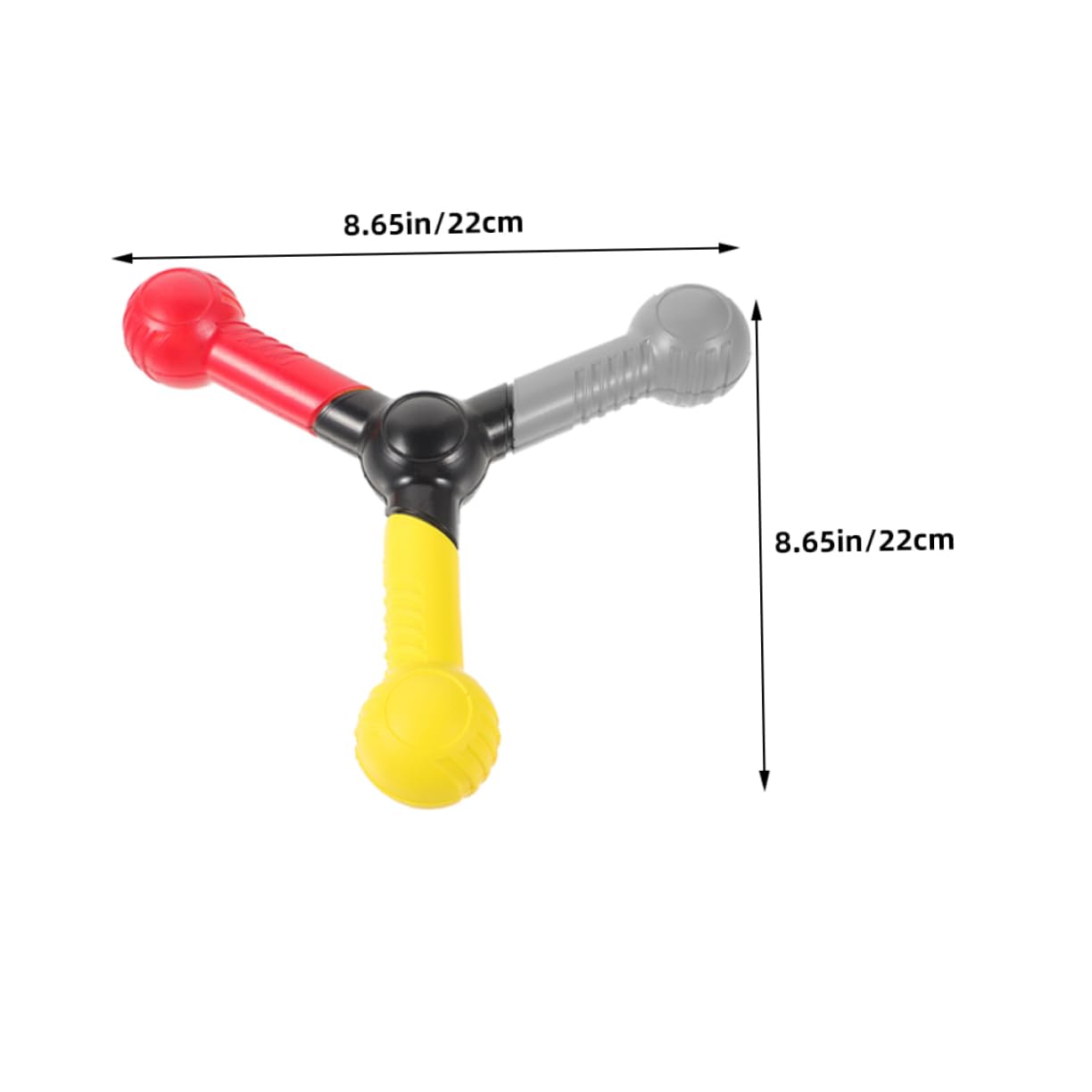 Outanaya 3pcs Reaction Speed Training Sticks Hand-Eye Coordination Tool Sports Training Equipment