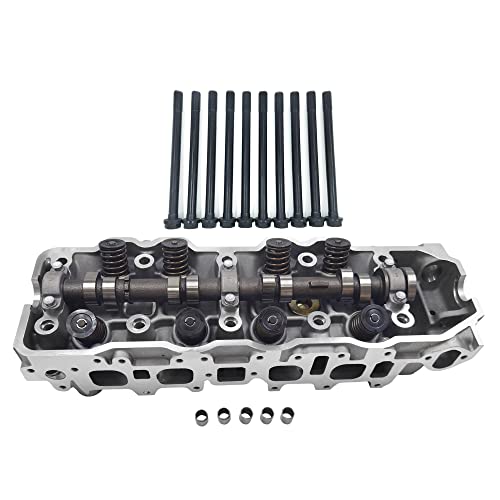 Image of Partsflow Cylinder Head & Head Gasket Set w /Bolts for 1985-1995 Toyota 4Runner for 1985 Toyota Celica for 1985-1995 Toyota Pickup OE#11101-35080 2.4L 2366CC L4 SOHC 8V ENG. Code inch22R, 22RE, 22REC inch