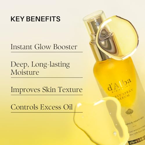 d'alba Piedmont Italian White Truffle First Spray Serum, Vegan Skin Care, Light-weight Face Moisturizer, Glow Serum for Radiant Skin, Non Comedogenic, All In One Mist - Image 7