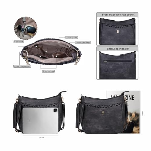 Julia Buxton Whip Stitch Vegan Leather Crossbody Bag3