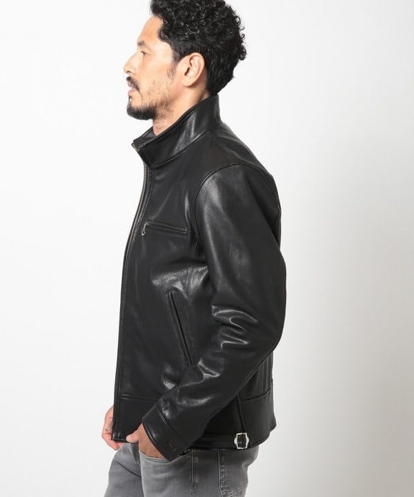 Amazon | [メンズビギ] MENS BIGI×DENHAM コラボレザージャケット 