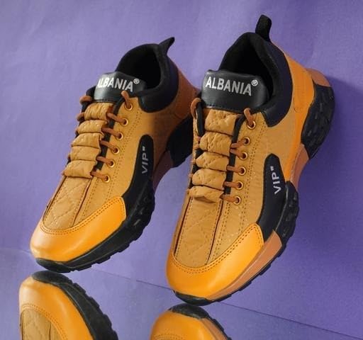 Image of Trendy Sports Sneakers Shoes for Men| Comfortable, Breathable, Lightweight, Anti-Slip|SL 160