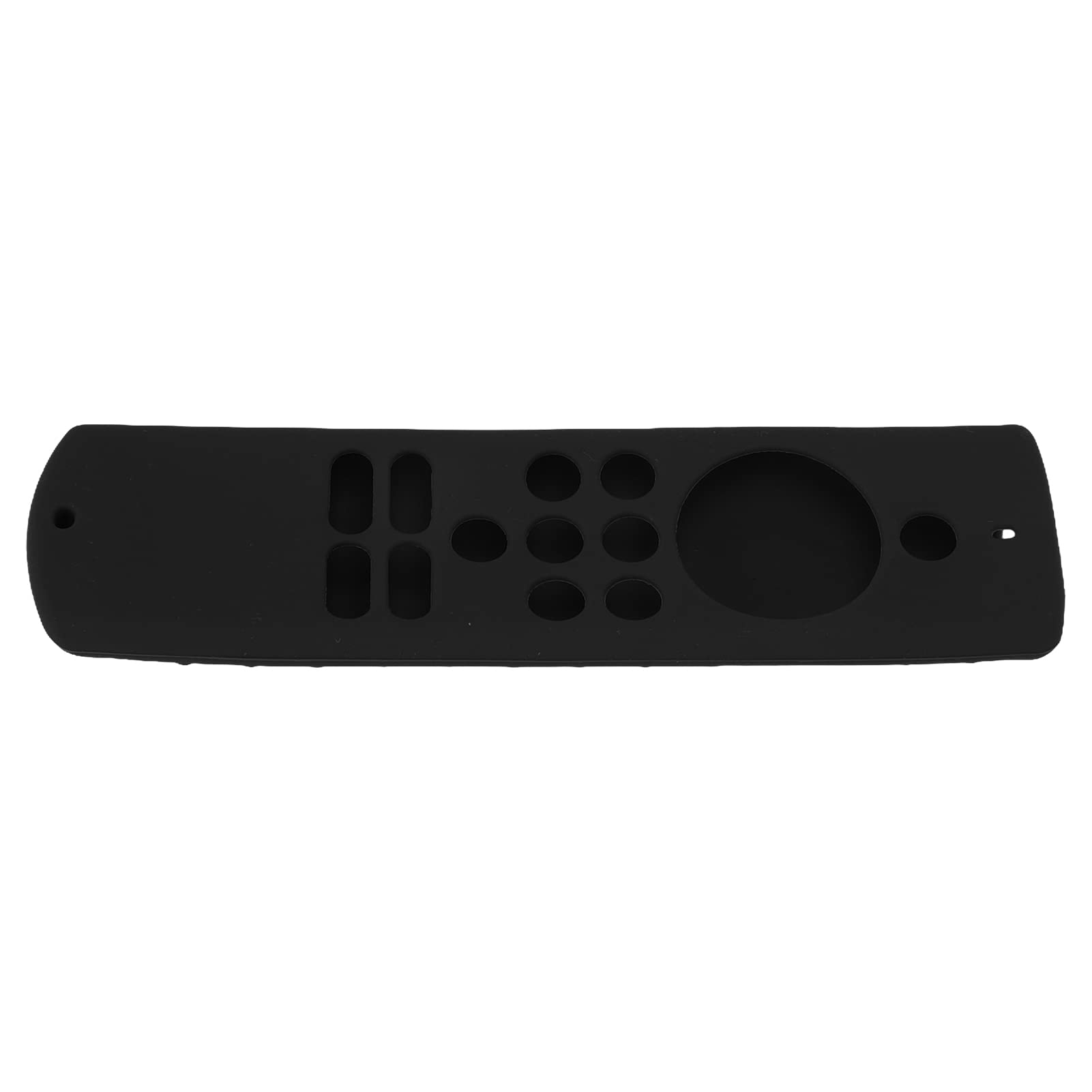 Funda de silicona para mando a distancia con correa, antideslizante, antigolpes, para Fire TV Stick Lite (Negro)