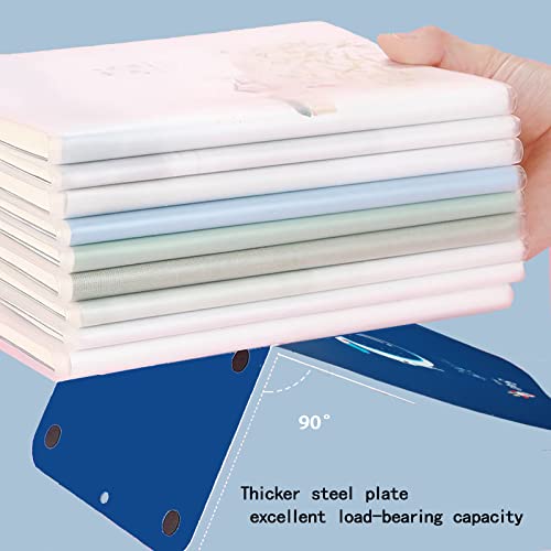 Zyners 8 Pieces Bookends For Kids, Metal Bookends For Boys, Non-Skid Heavy Duty, Astronaut Bookends For Shelves Children(5.3 X 4 X 7.5 Inches) #TOP2