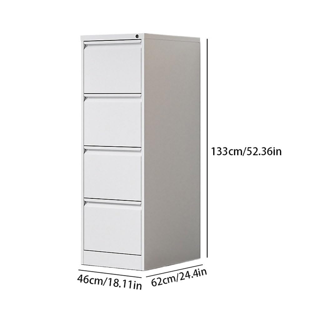 Armadietto in ferro con cassetti a gancio rapido per l'organizzazione dell'ufficio e l'archiviazione di file organizer e scatola per carte per cartelle e forniture