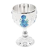 Petite tasse à vin - elle convient à les types de vins et de boissons, qu'ils soient froids ou chauds, c'est une tasse à vin européenne