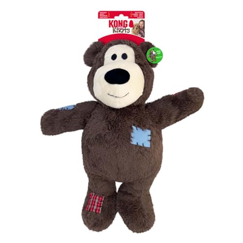 Kong Wild Knots Jumbo Bear - Juguete para Perro, Surtido