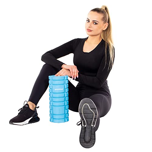 SPRINGOS Massagerol | voetmassage zelfmassage | sportrol | fitness | yoga | pilates | fascia roll | rol - Image 7