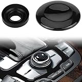 NLQR Navigation Button Joystick MMI Knob Repair, Fit for Audi A4 A5 A6 A8 Q5 Q7 S4 S6 S8 2004-2015, Replace 8K0998068 8K0998068 A, Control Center Button Cover