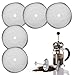 5 Packs de filtres à mailles de remplacement, écrans de remplacement réutilisables pour presse française filtre cafetiere en acier inoxydable pour cafetière à presse française 350ml