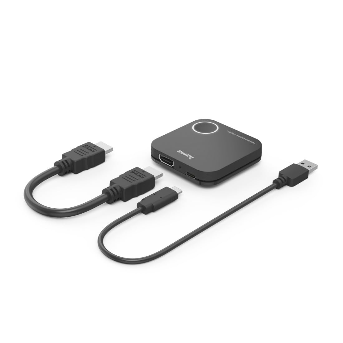 Hama Adattatore display wireless HDMI Full HD 1080p, trasmissione dati audio, video e segnali senza fili, ottima qualità di trasmissione
