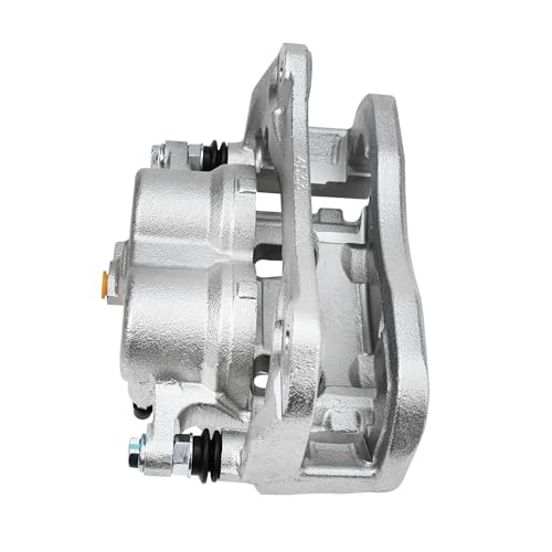 Image of Detroit Axle - Front Left Brake Caliper for Toyota Highlander Crown Lexus NX200t NX250 NX300 NX300h NX350 NX350h RX350 RX450h, Brake Caliper with Bracket Assembly Replacement