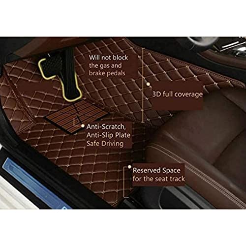 Tapis de sol en cuir pour Range Rover Evoque protégeant le plancher par tous temps