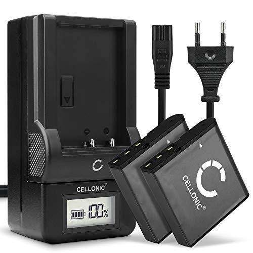 CELLONIC 2X Batería para Cámara Compatible con Kodak PixPro AZ528, PIXPRO AZ421, PIXPRO AZ422, LB-060 - (950mAh, 3.7V) + Cargador