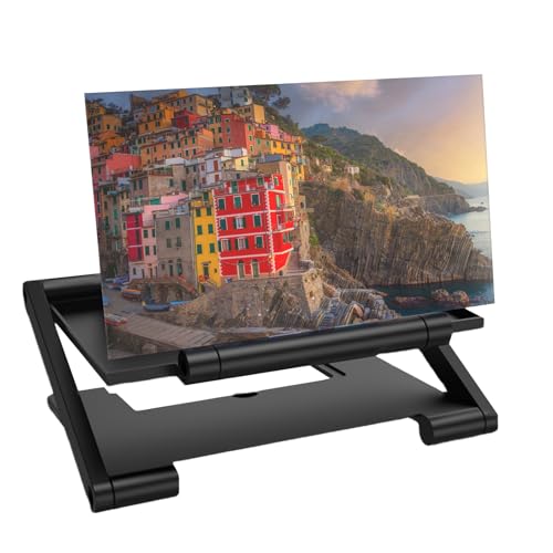 Lupa de pantalla – Amplificador HD para smartphone de 8 pulgadas – Pantalla de aumento ajustable para teléfono con soporte plegable, para mujeres, hombres, películas, videos, TV, juegos, video