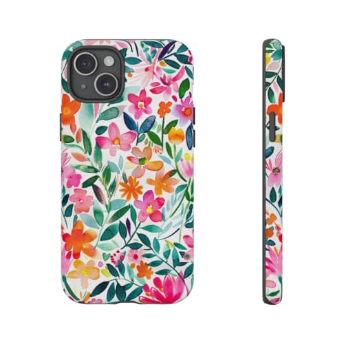 Coque iPhone 15 Plus motif floral pour vos sorties d'été