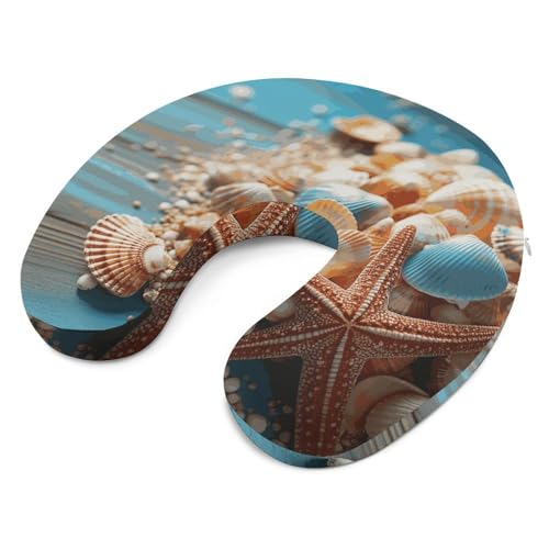 Almohada U Espuma Viscoelástica Tamaño Único miniatura 6