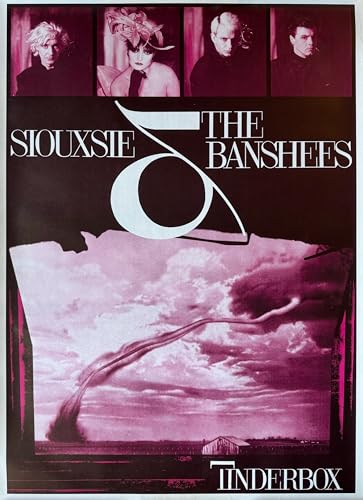 Affiche Siouxsie and the Banshees Tinderbox poster rock original de 61x86 cm pour salon