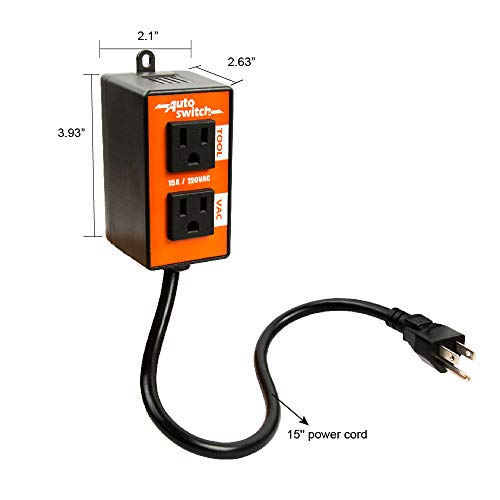 O'SKOOL Automatic Vacuum Switch Allows Power Tool to Turn Vacuum/Accessory on and Off Automatically - Image 3