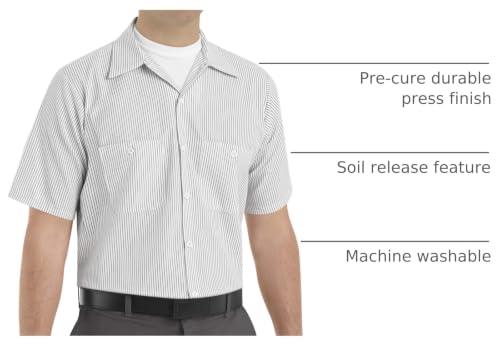 Image of Red Kap Men's Performance Tech 2 Piece Lined Collar Shirt