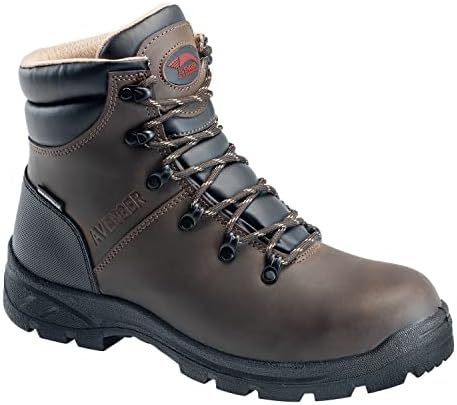 Avenger Work Boots Men's Above Ankle Construction Boot, Light House, 7 Wide Review | Image 3