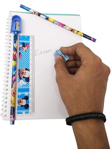 Image of VRB Dec 12 Pcs Return Gifts For Birthday Return Gift For Kids 6-12 Used For Kids Return Gifts,Birthday Return Gift For Children(12 Set - Stationery Kit), Multicolor