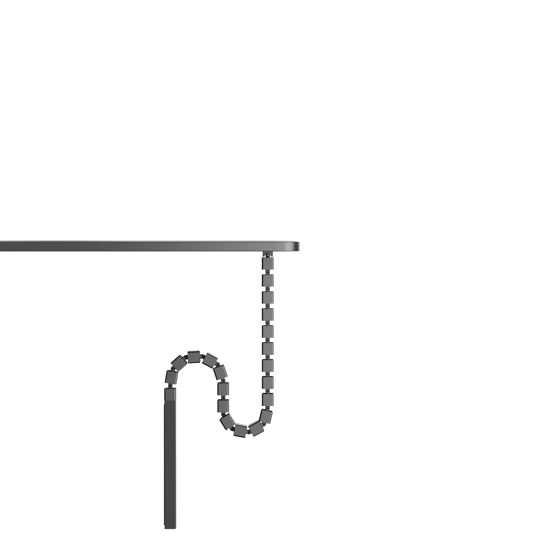 Neomounts ADS06-133BL - Columna de cable (fijación por tornillo, universal)