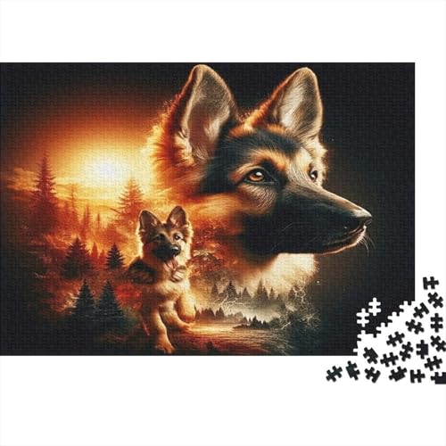 Puzzle de lobo de 1000 piezas para noches de relax y desconexión en casa